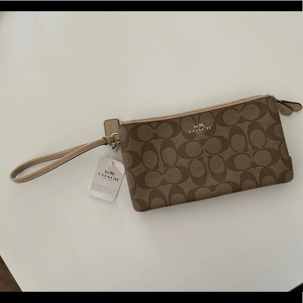 Coach NWT double zip wallet/wristlet - Picture 13 of 16